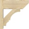 Ekena Millwork Balboa Slat Rough Sawn Outlooker, Douglas Fir, 8"W x 20"D x 20"H OUT08X20X20BOA06RDF - alternate 2